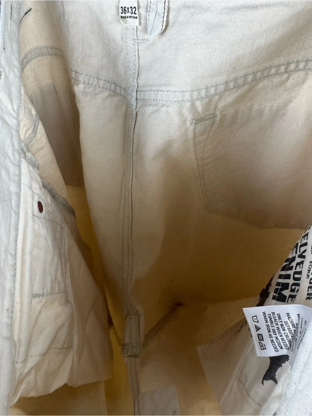 Todd Snyder Slim Lightweight Japanese Selvedge Denim Jeans Canvas 36x32